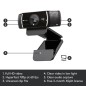 Logitech HD Pro Webcam C922 Webcam